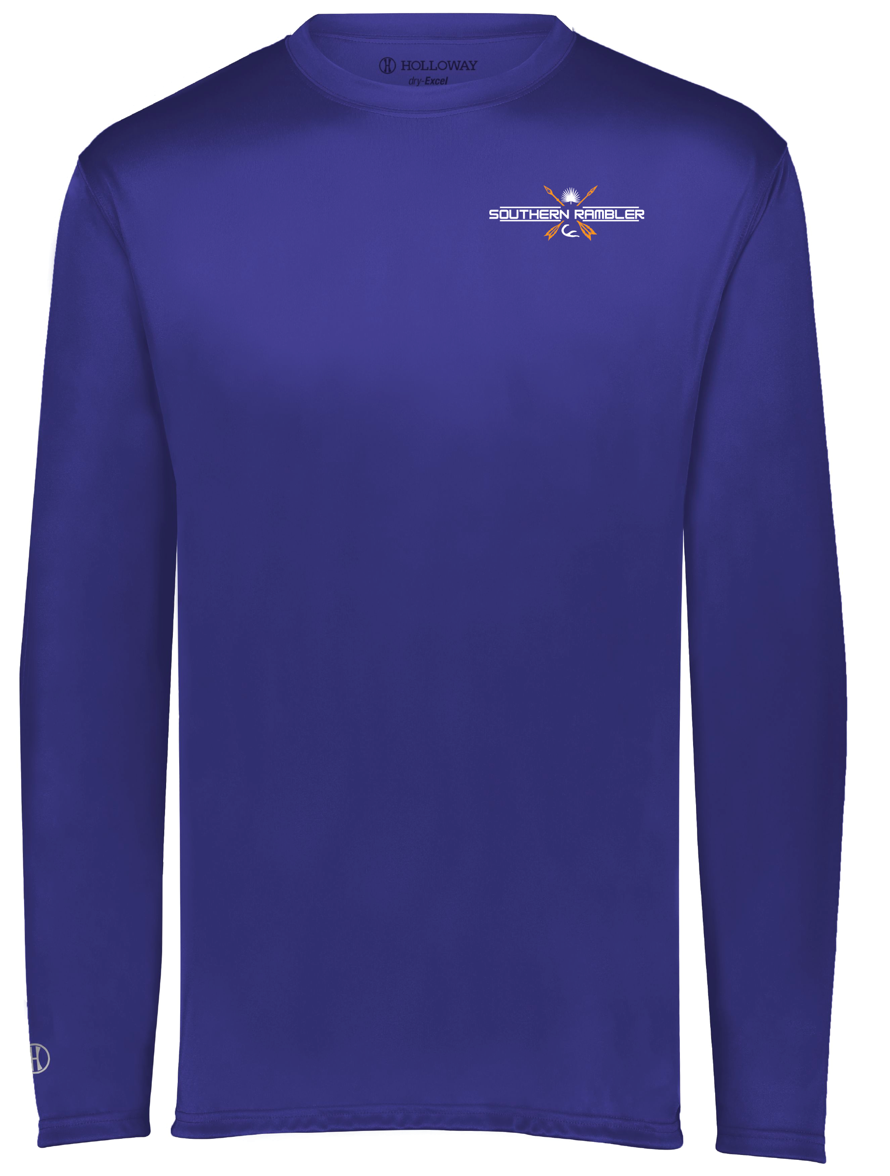 Purple Long Sleeve Branded Shirt