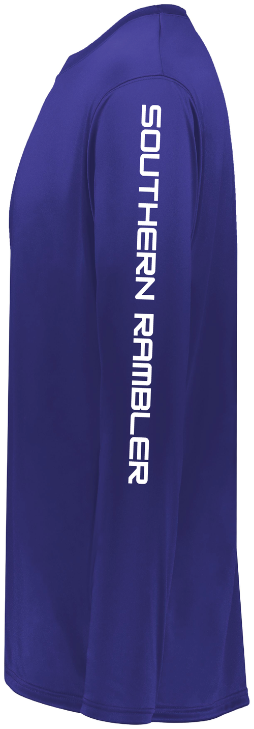 Purple Long Sleeve Branded Shirt