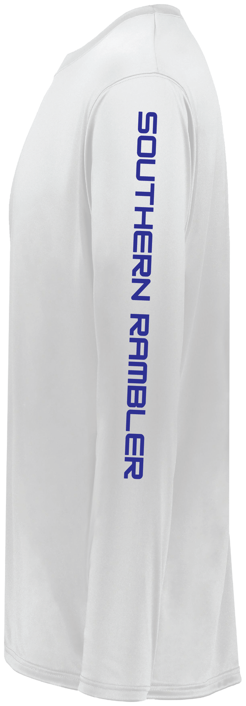 White Branded Long Sleeve